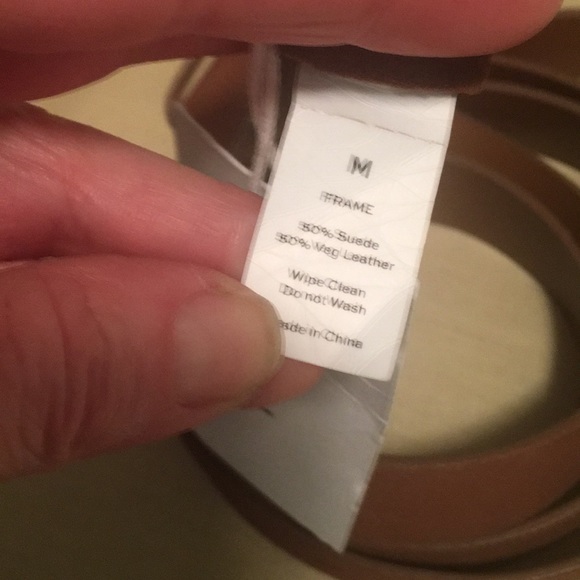 Frame double wrap suede belt - Picture 5 of 5